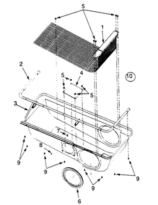 Grass Catcher Assembly Diagram and Parts List for 063 190000 Cub Cadet Lawn Tractor Accessories